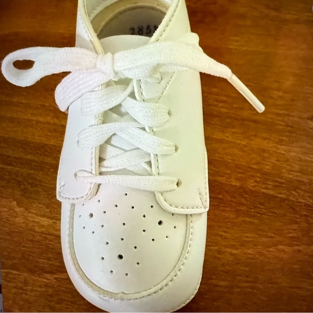 Vintage 1960’s Buster Brown baby cradle shoes size 1 unisex 285B25 - Picture 5 of 7